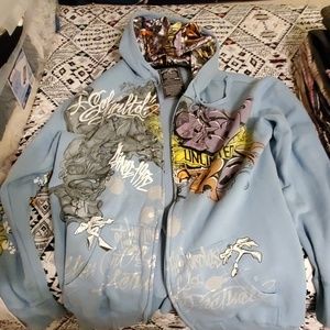 Men's Ecko unlimited hoodie w/ satin lined hood